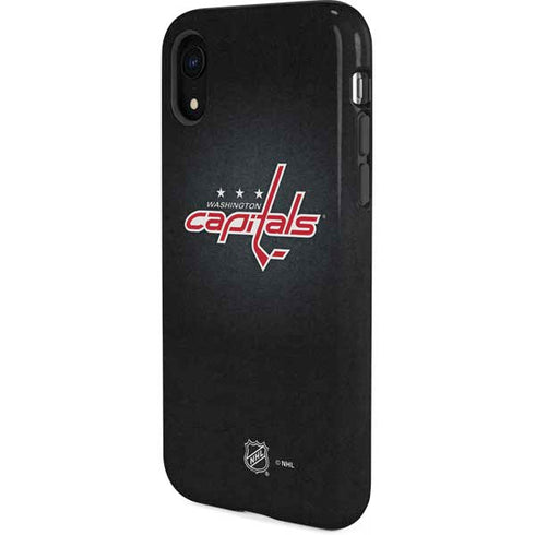 NHL Washington Capitals Black Background iPhone XR Pro Case