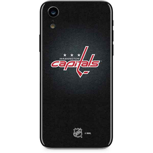 NHL Washington Capitals Black Background iPhone XR Skin