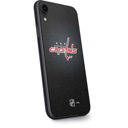 NHL Washington Capitals Black Background iPhone XR Skin