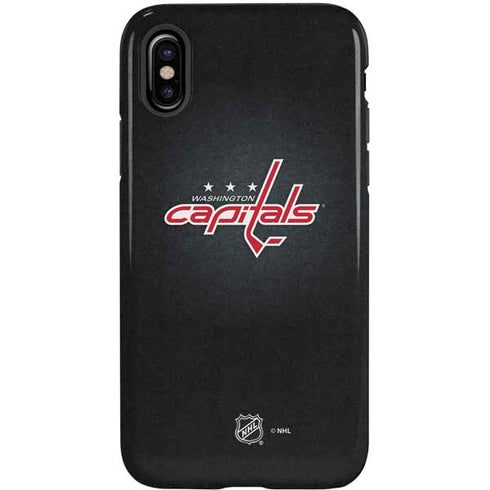 NHL Washington Capitals Black Background iPhone XS Pro Case