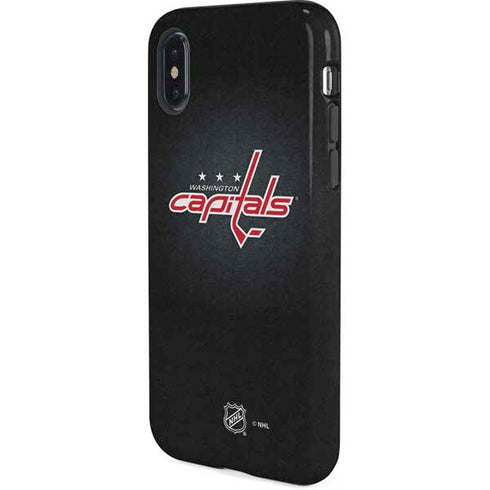 NHL Washington Capitals Black Background iPhone XS Pro Case