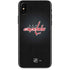 NHL Washington Capitals Black Background iPhone XS Skin