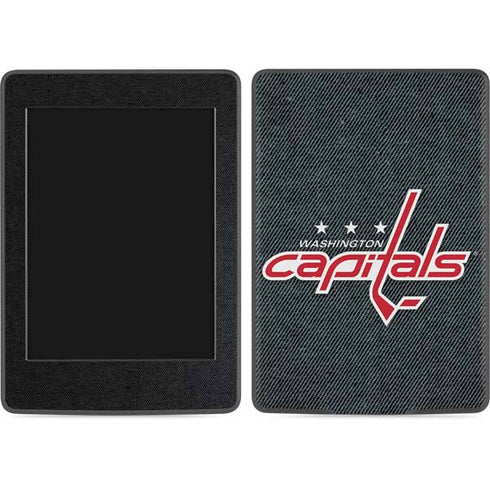 NHL Washington Capitals Black Background Amazon Kindle Skin