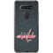 NHL Washington Capitals Black Background LG K51/Q51 Clear Case