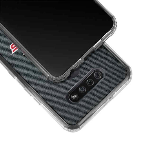 NHL Washington Capitals Black Background LG K51/Q51 Clear Case