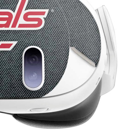 NHL Washington Capitals Black Background Meta Quest 3 Skin