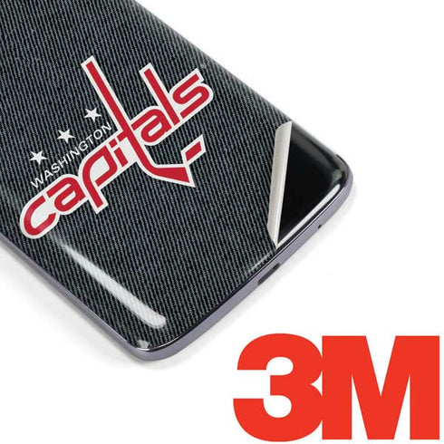 NHL Washington Capitals Black Background Moto E5 Plus Skin