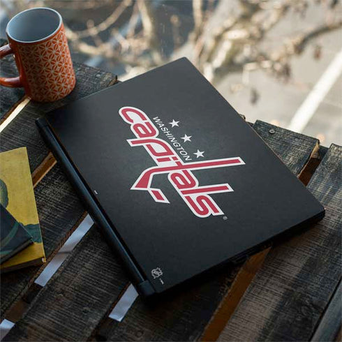 NHL Washington Capitals Black Background MSI GS65 Stealth Laptop Skin