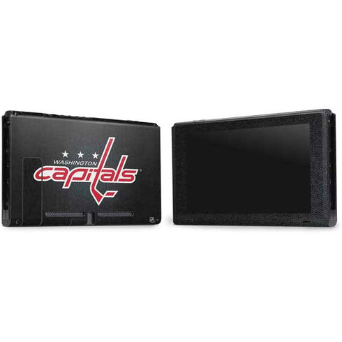 NHL Washington Capitals Black Background Nintendo Switch Bundle Skin