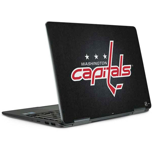NHL Washington Capitals Black Background Notebook 9 Pro 13in (2017) Skin
