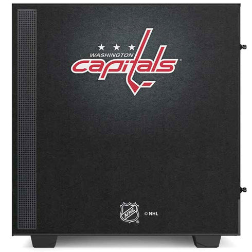 NHL Washington Capitals Black Background NZXT H510 Compact ATX Mid-Tower Case Skin