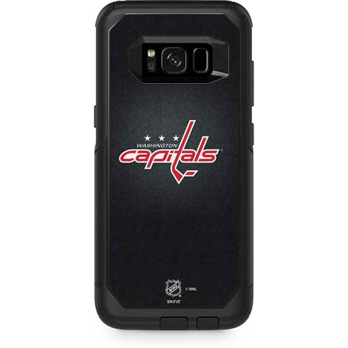 NHL Washington Capitals Black Background Otterbox Commuter Galaxy Skin