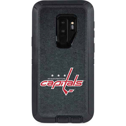 NHL Washington Capitals Black Background Otterbox Defender Galaxy Skin