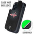 NHL Washington Capitals Black Background Otterbox Defender iPhone Skin