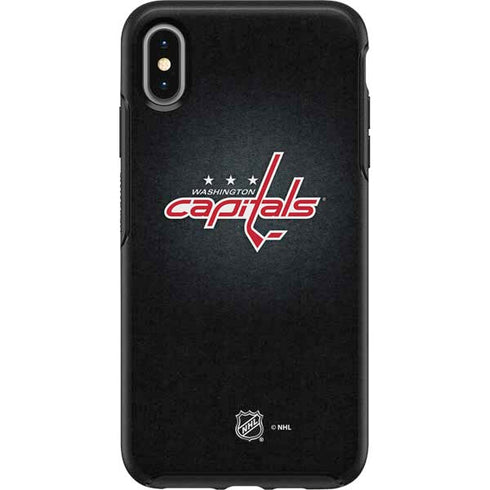NHL Washington Capitals Black Background Otterbox Symmetry iPhone Skin