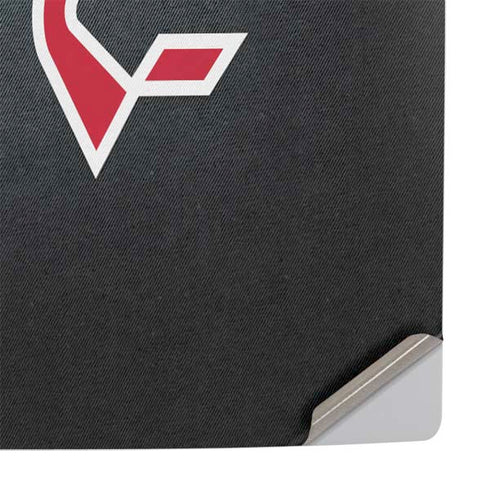 NHL Washington Capitals Black Background PS5 Console Skin