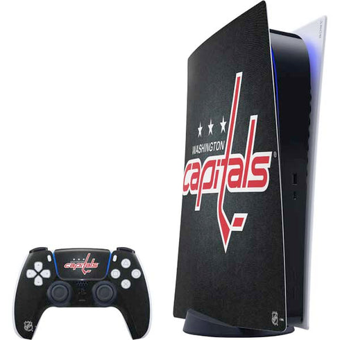 NHL Washington Capitals Black Background PS5 Digital Edition Bundle Skin