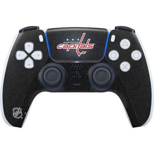NHL Washington Capitals Black Background PS5 Controller Skin