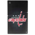 NHL Washington Capitals Black Background PS5 Slim Disk Console Skin