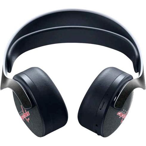 NHL Washington Capitals Black Background PULSE 3D Wireless Headset for PS5 Skin