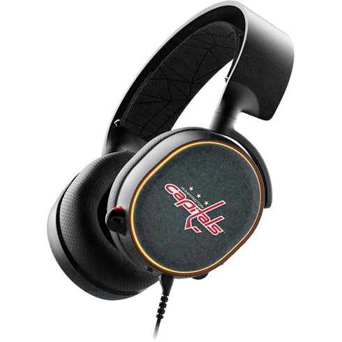 NHL Washington Capitals Black Background SteelSeries Arctis 5 Skin