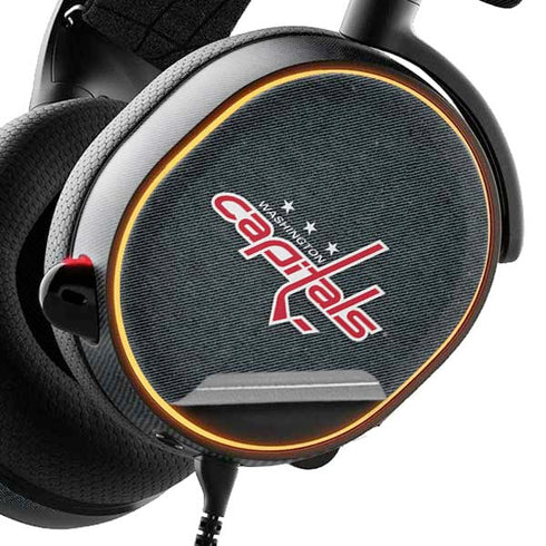 NHL Washington Capitals Black Background SteelSeries Arctis 5 Skin