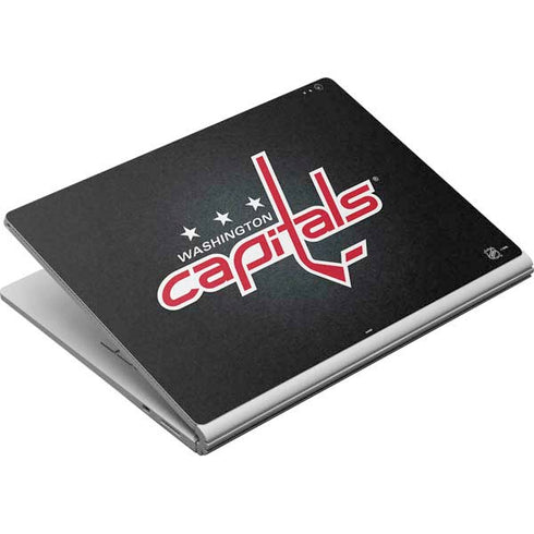 NHL Washington Capitals Black Background Surface Book Skin