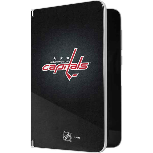 NHL Washington Capitals Black Background Surface Duo Skin