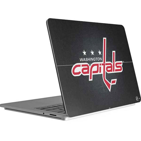NHL Washington Capitals Black Background Surface Laptop Studio Skin