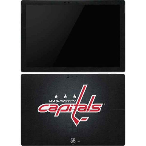 NHL Washington Capitals Black Background Surface Pro 6 Skin