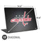 NHL Washington Capitals Black Background Universal Laptop 18in (14.6 x 10.6in) Skin