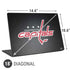 NHL Washington Capitals Black Background Universal Laptop 18in (14.6 x 10.6in) Skin