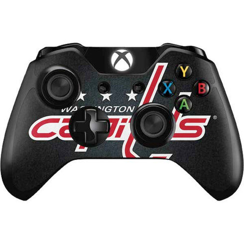 NHL Washington Capitals Black Background Xbox One Controller Skin