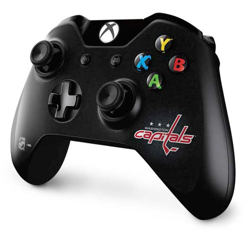 NHL Washington Capitals Black Background Xbox One Controller Skin