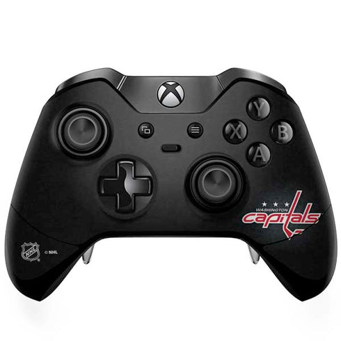 NHL Washington Capitals Black Background Xbox One Elite Controller Skin
