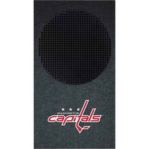 NHL Washington Capitals Black Background Xbox Series S Console Skin