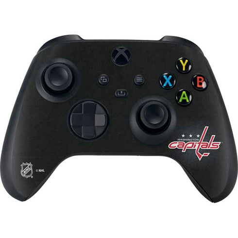 NHL Washington Capitals Black Background Xbox Series X Controller Skin