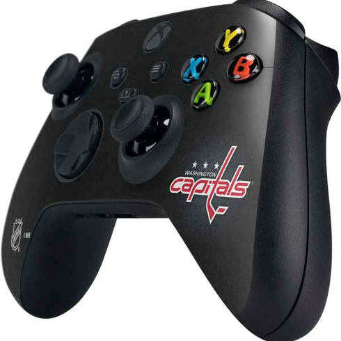 NHL Washington Capitals Black Background Xbox Series X Controller Skin