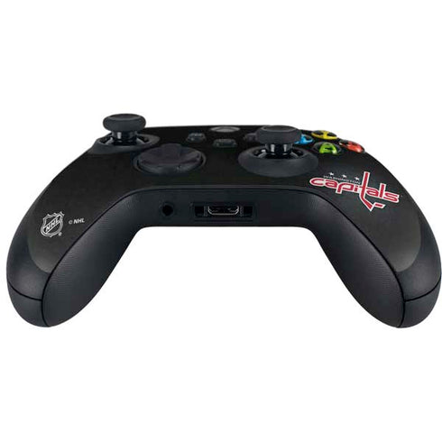 NHL Washington Capitals Black Background Xbox Series X Controller Skin