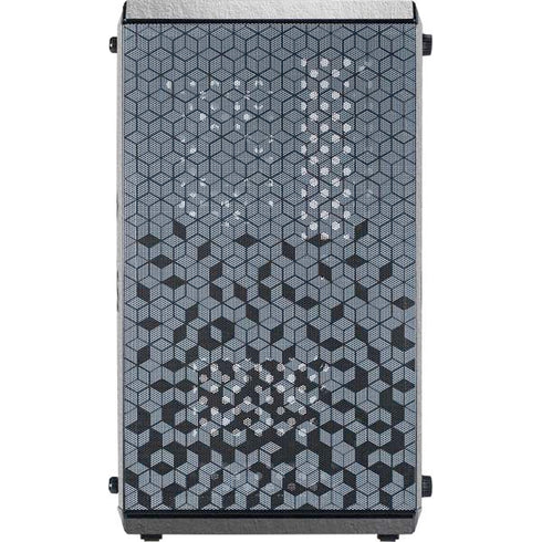 NHL Washington Capitals Black Text Cooler Master MasterBox Q300L Mini Tower Skin