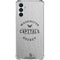 NHL Washington Capitals Black Text Galaxy A13 5G Clear Case