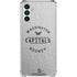 NHL Washington Capitals Black Text Galaxy A13 5G Clear Case