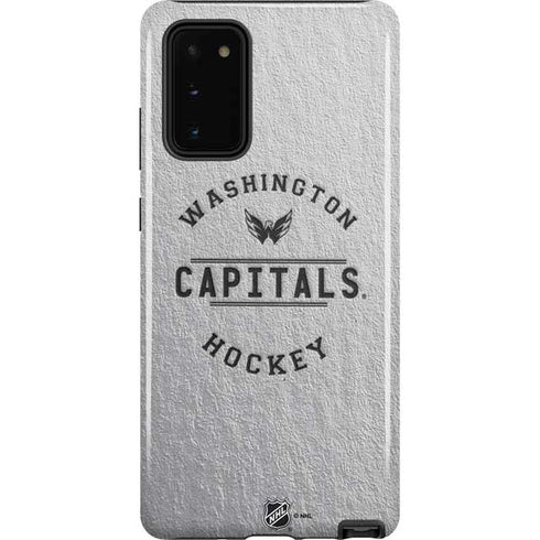 NHL Washington Capitals Black Text Galaxy Note20 5G Pro Case