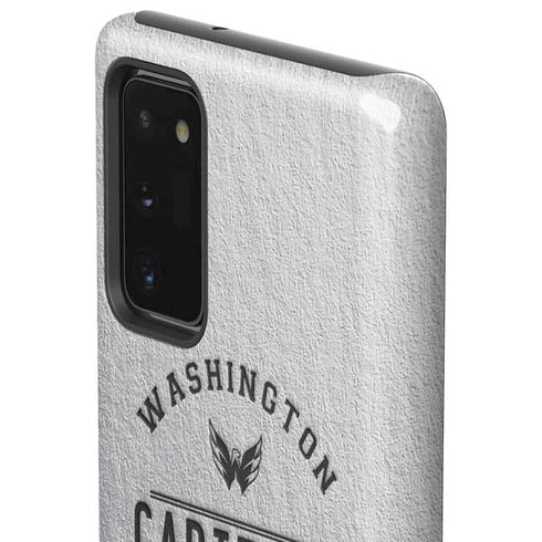 NHL Washington Capitals Black Text Galaxy Note20 5G Pro Case