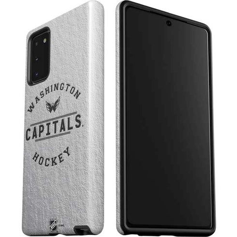 NHL Washington Capitals Black Text Galaxy Note20 5G Pro Case