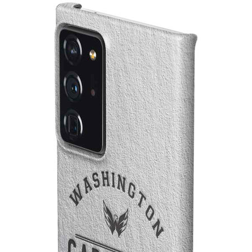 NHL Washington Capitals Black Text Galaxy Note20 Ultra 5G Lite Case