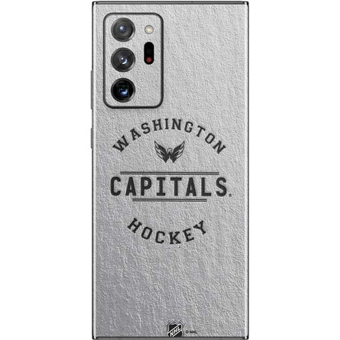 NHL Washington Capitals Black Text Galaxy Note20 Ultra 5G Skin