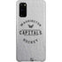 NHL Washington Capitals Black Text Galaxy S20 Lite Case