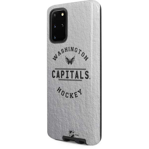 NHL Washington Capitals Black Text Galaxy S20 Plus Pro Case