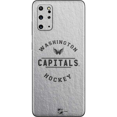 NHL Washington Capitals Black Text Galaxy S20 Plus Skin